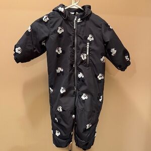 H&M snow suit Disney Mickey Mouse Size 12-18 months